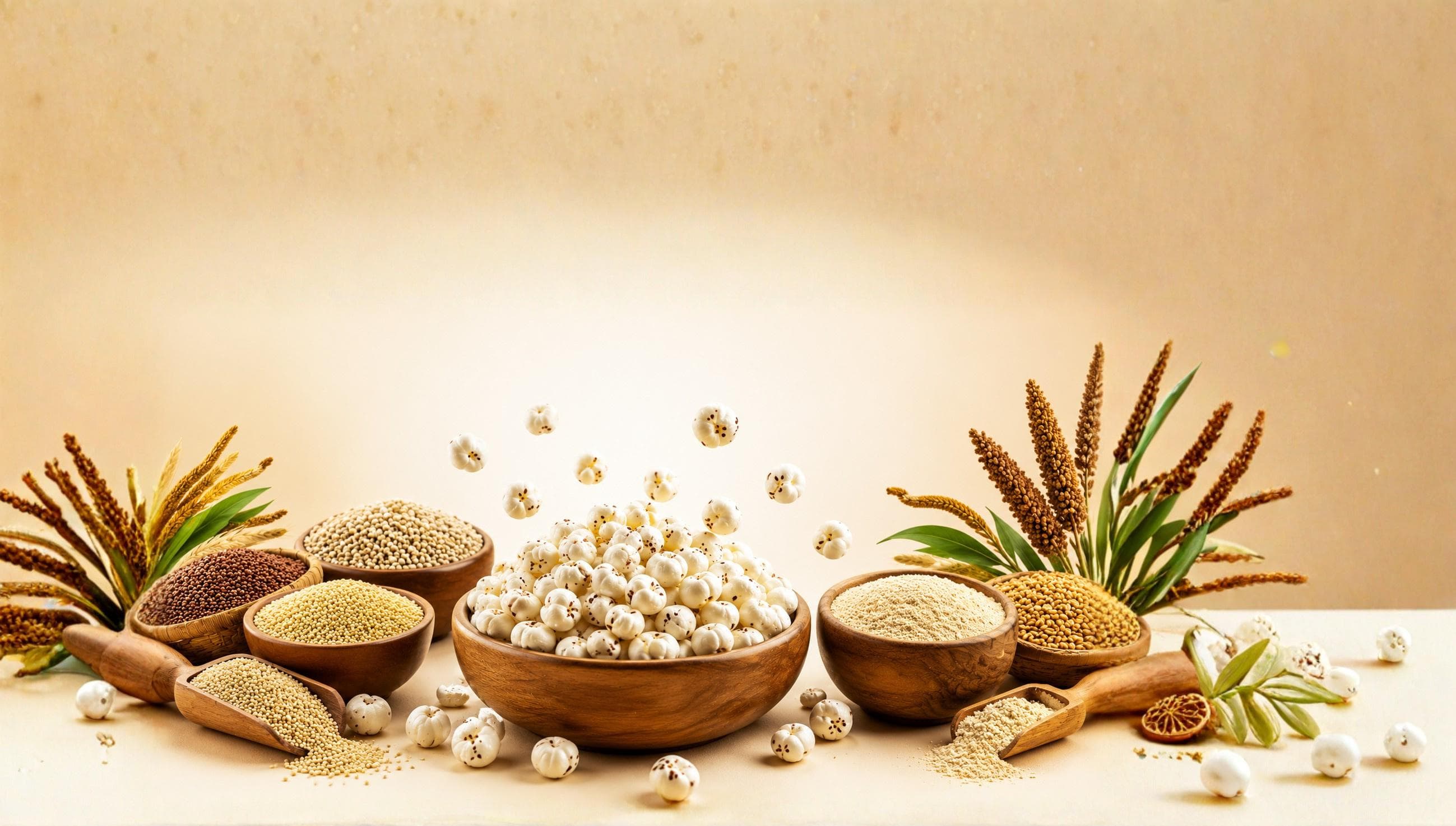 Deromo makhana and superfoods